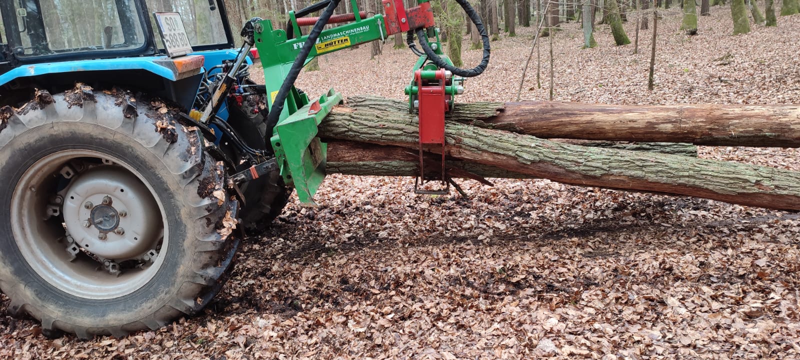 Forstzange Fritz 1600 – kraftvoll, robust & zuverlässig - Gebrauchtmaschine Vermittlungsverkauf